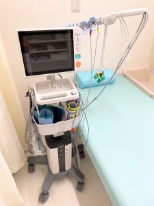 血圧脈波検査装置/心電図付